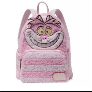 Disney Parks  Cheshire Cat Sherpa Backpack Loungefly